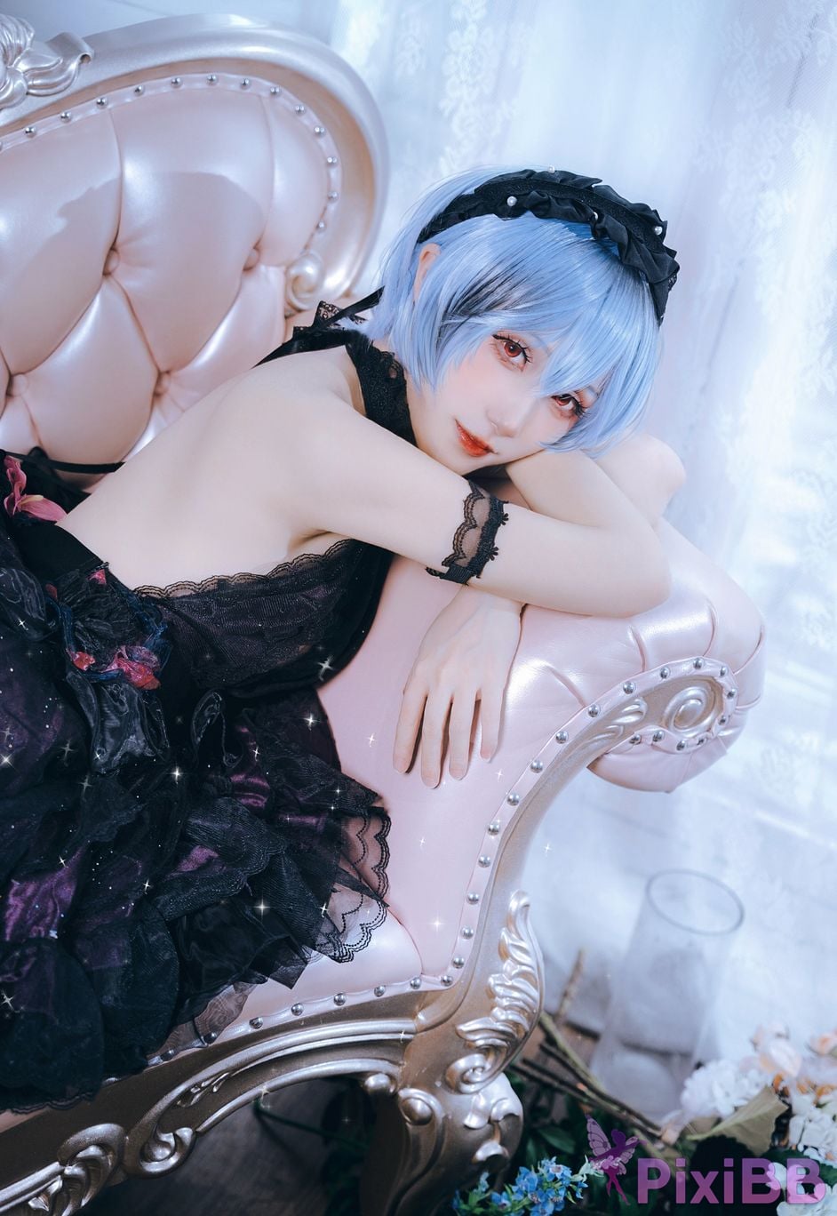 Cosplayer Its Suqing Ayanami Rei language of flowers PixiBB.COM 006