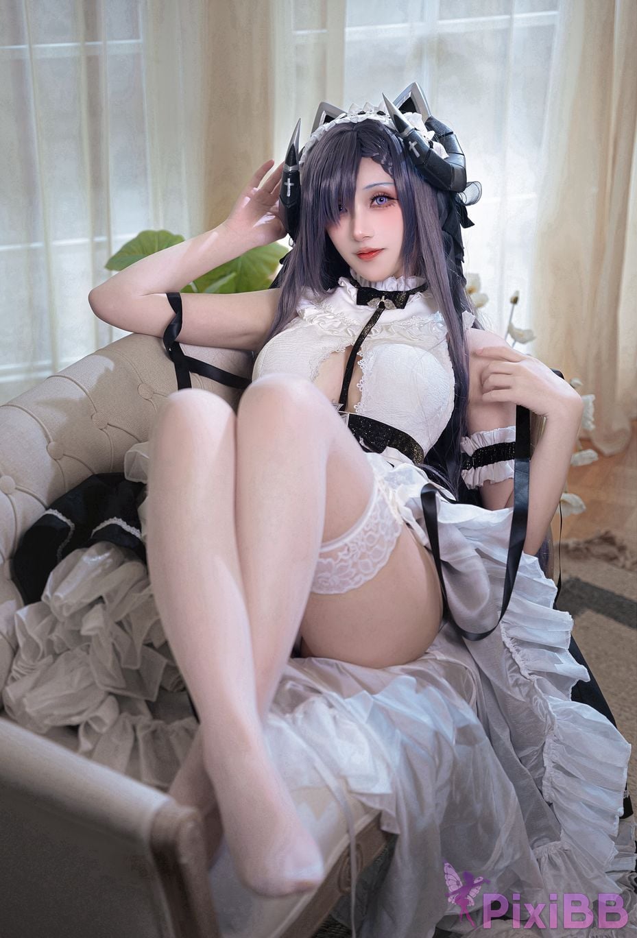 Cosplayer Its Suqing azur lane August PixiBB.COM 006