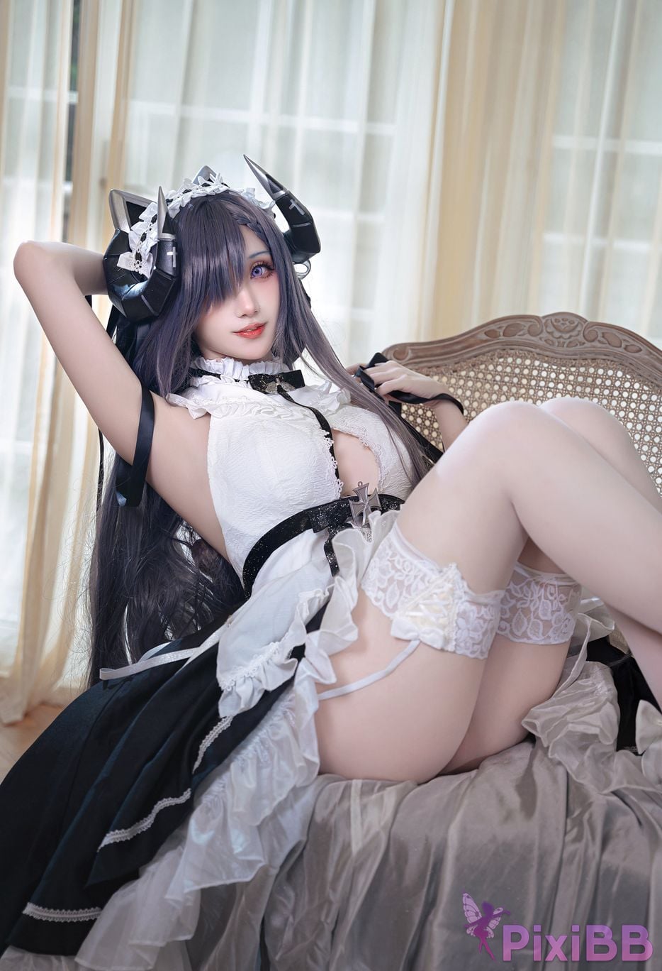 Cosplayer Its Suqing azur lane August PixiBB.COM 007