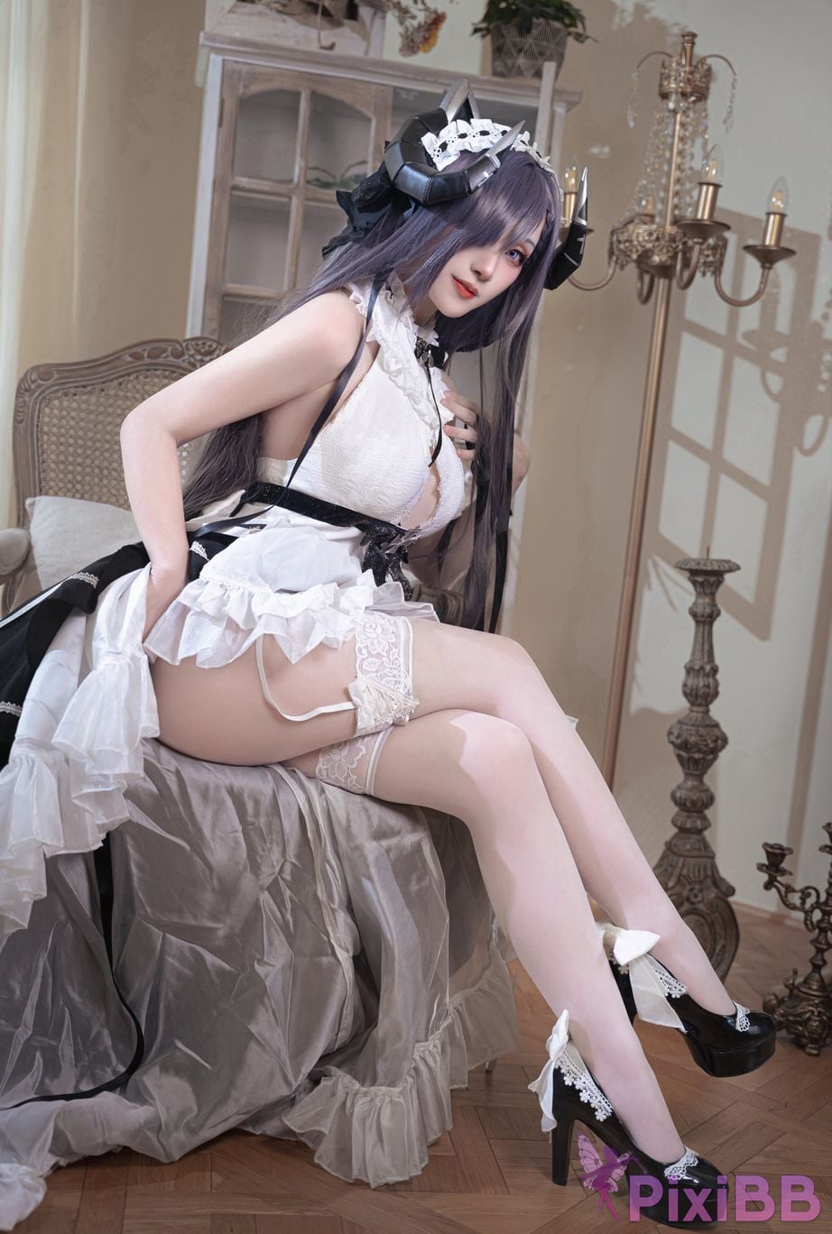 Cosplayer Its Suqing azur lane August PixiBB.COM 011