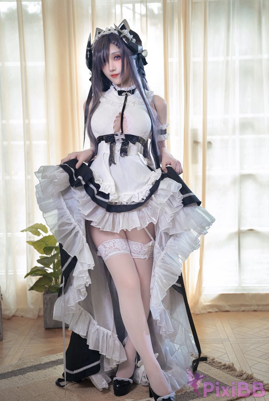Cosplayer Its Suqing azur lane August PixiBB.COM 014