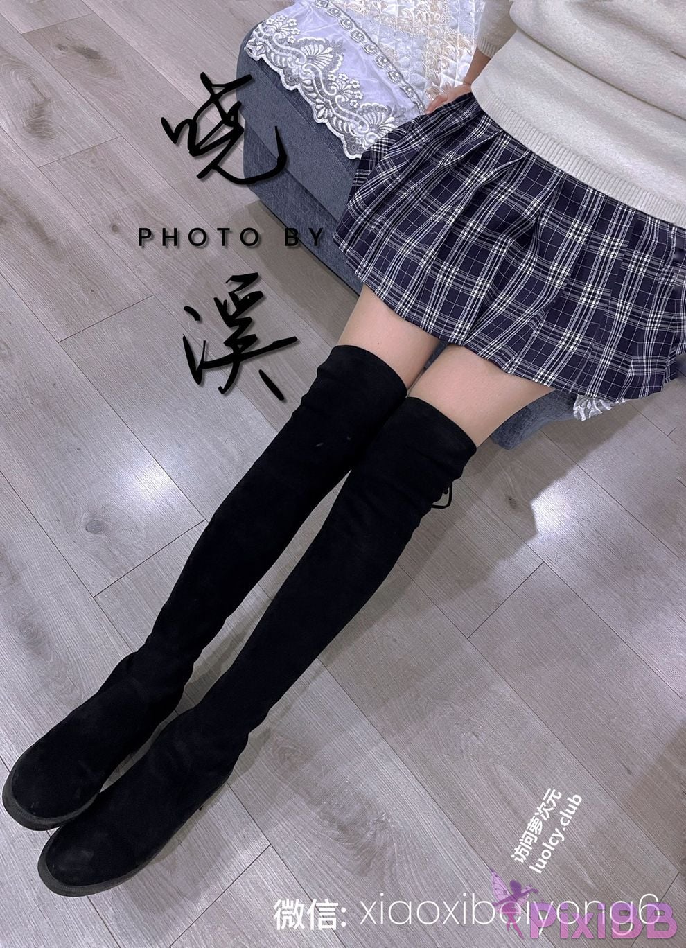 OtherXXX Xiaoxi Tall beautiful legs and silk feet Welfare Ji exposed in various places for private photos PixiBB.COM 041