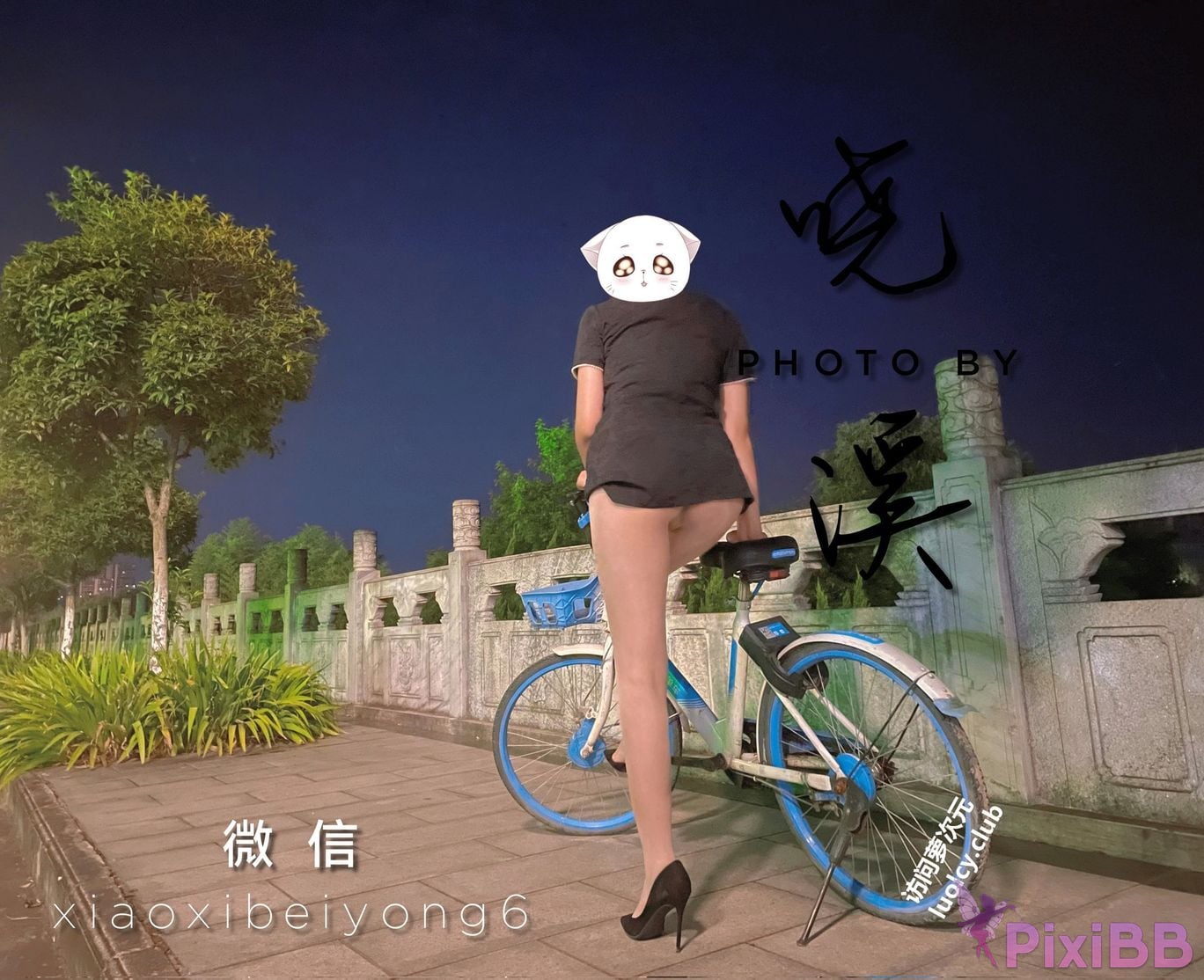 OtherXXX Xiaoxi Tall beautiful legs and silk feet Welfare Ji exposed in various places for private photos PixiBB.COM 065
