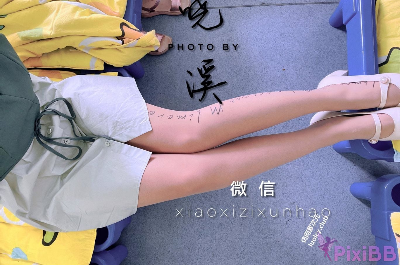 OtherXXX Xiaoxi Tall beautiful legs and silk feet Welfare Ji exposed in various places for private photos PixiBB.COM 088