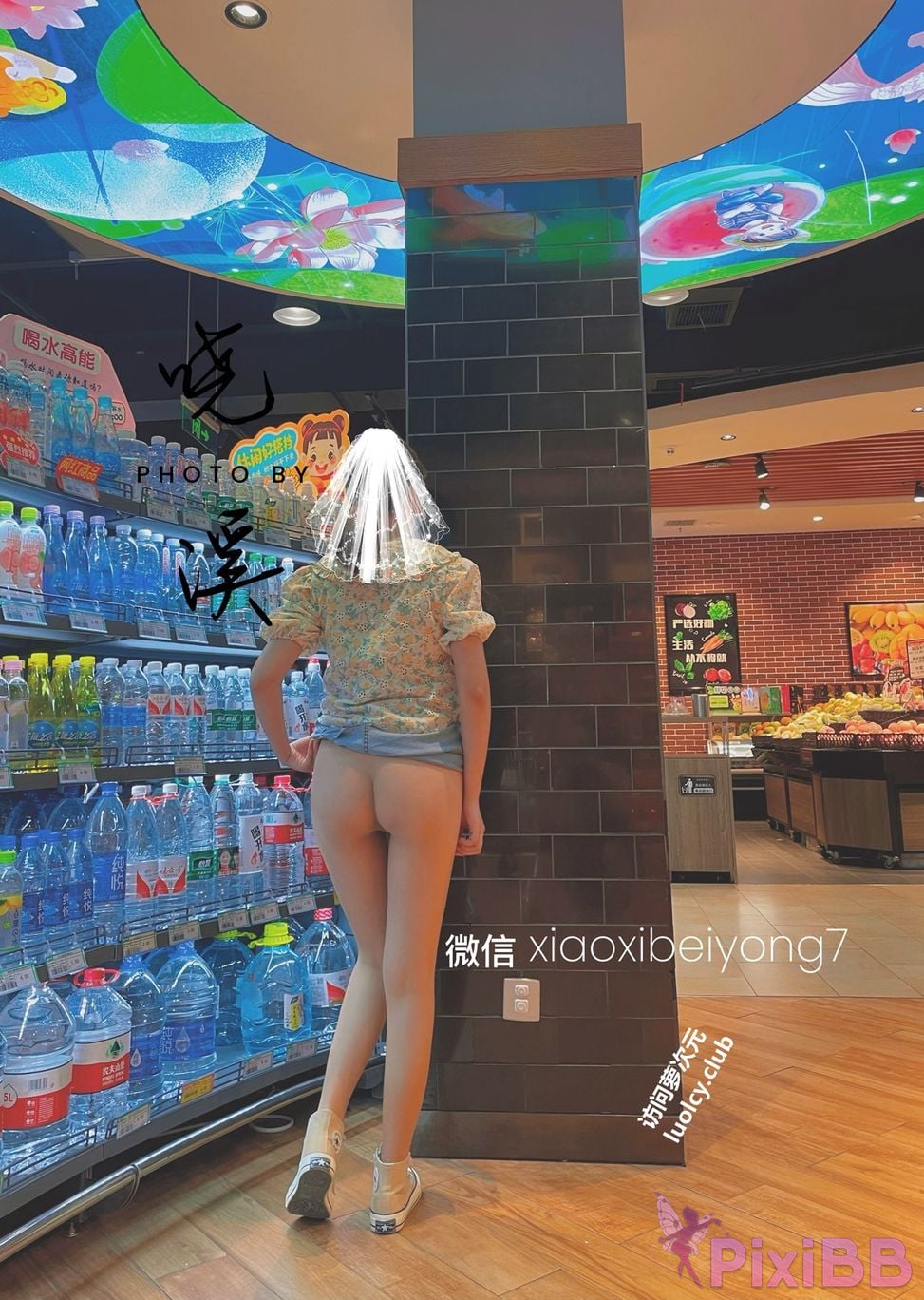 OtherXXX Xiaoxi Tall beautiful legs and silk feet Welfare Ji exposed in various places for private photos PixiBB.COM 260