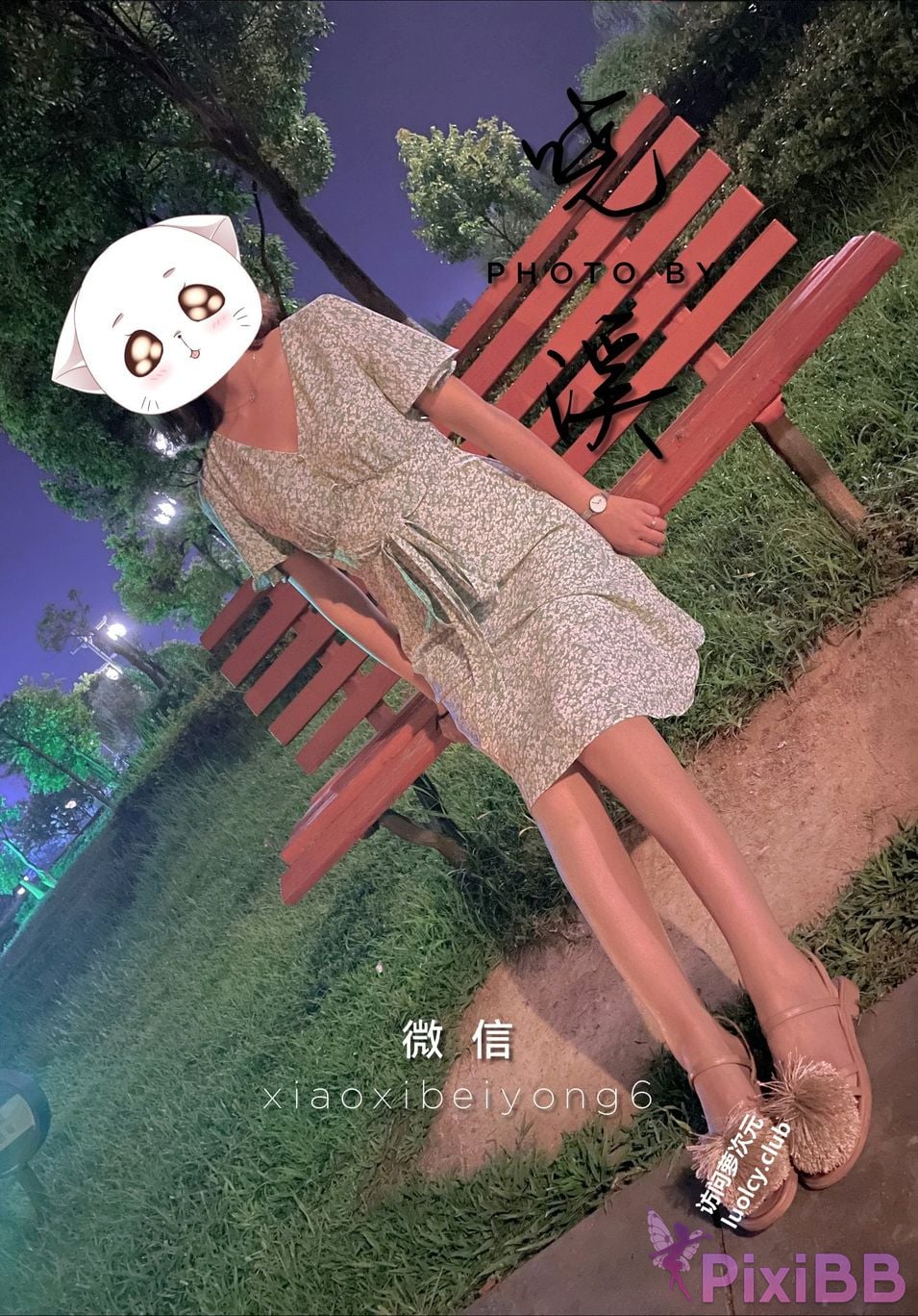 OtherXXX Xiaoxi Tall beautiful legs and silk feet Welfare Ji exposed in various places for private photos PixiBB.COM 362