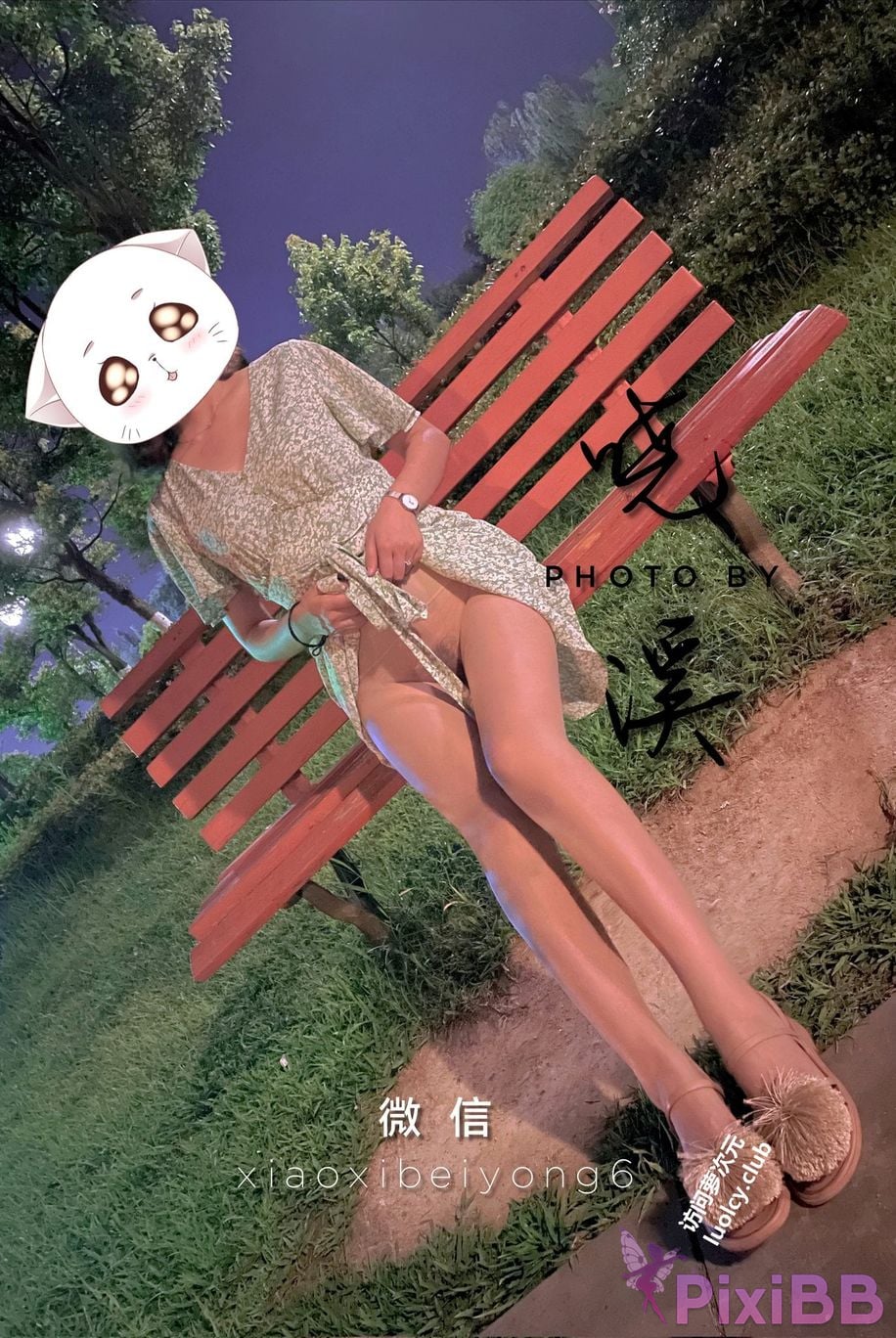 OtherXXX Xiaoxi Tall beautiful legs and silk feet Welfare Ji exposed in various places for private photos PixiBB.COM 363
