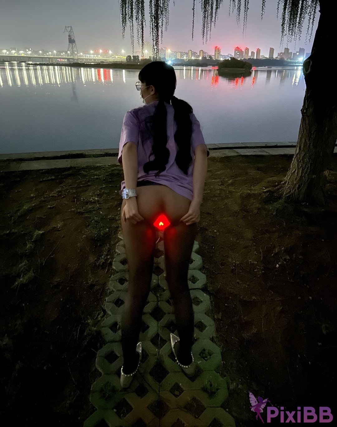 OtherXXX i Bread sheep Small breasts loli Private outdoor exposure PixiBB.COM 033