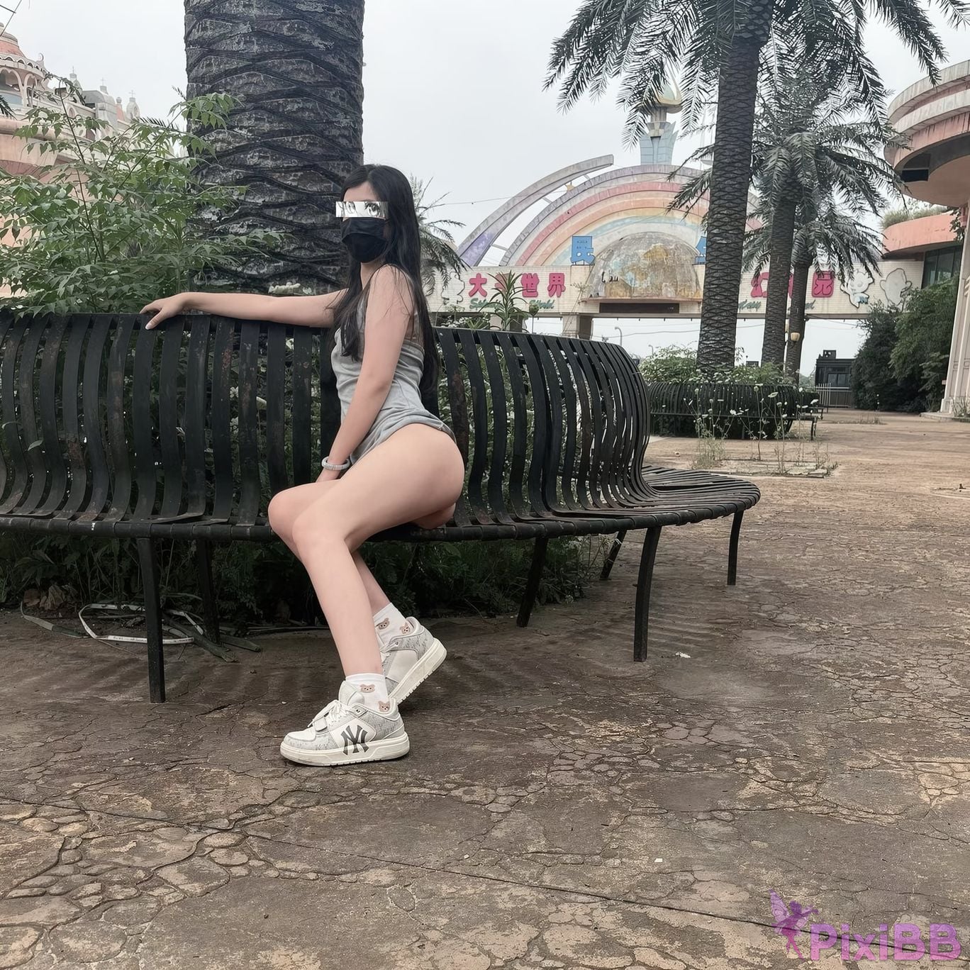 OtherXXX i Bread sheep Small breasts loli Private outdoor exposure PixiBB.COM 048