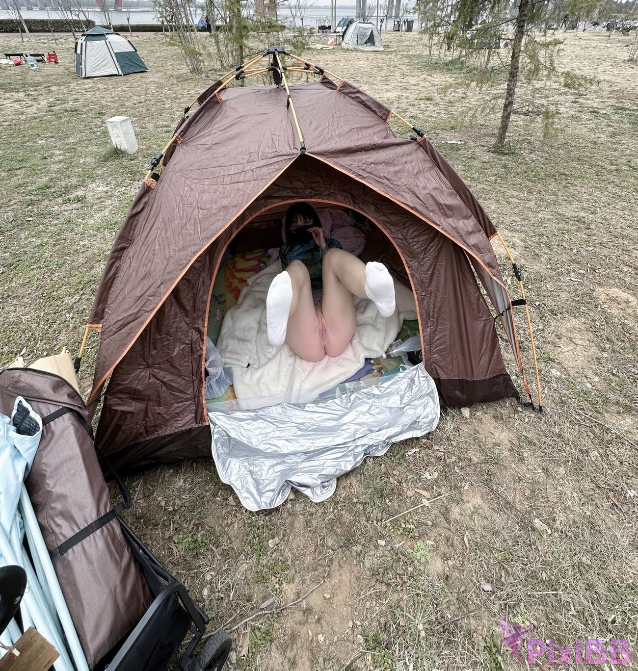 OtherXXX i Bread sheep Small breasts loli Private outdoor exposure PixiBB.COM 049
