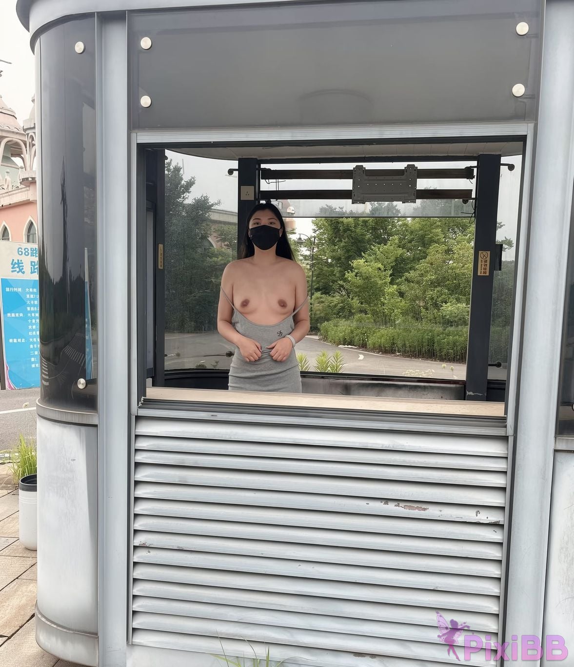 OtherXXX i Bread sheep Small breasts loli Private outdoor exposure PixiBB.COM 053