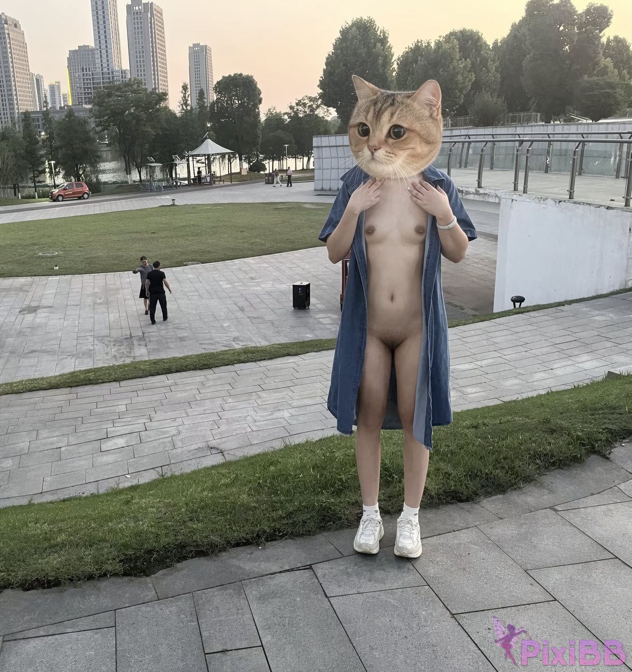 OtherXXX i Bread sheep Small breasts loli Private outdoor exposure PixiBB.COM 088