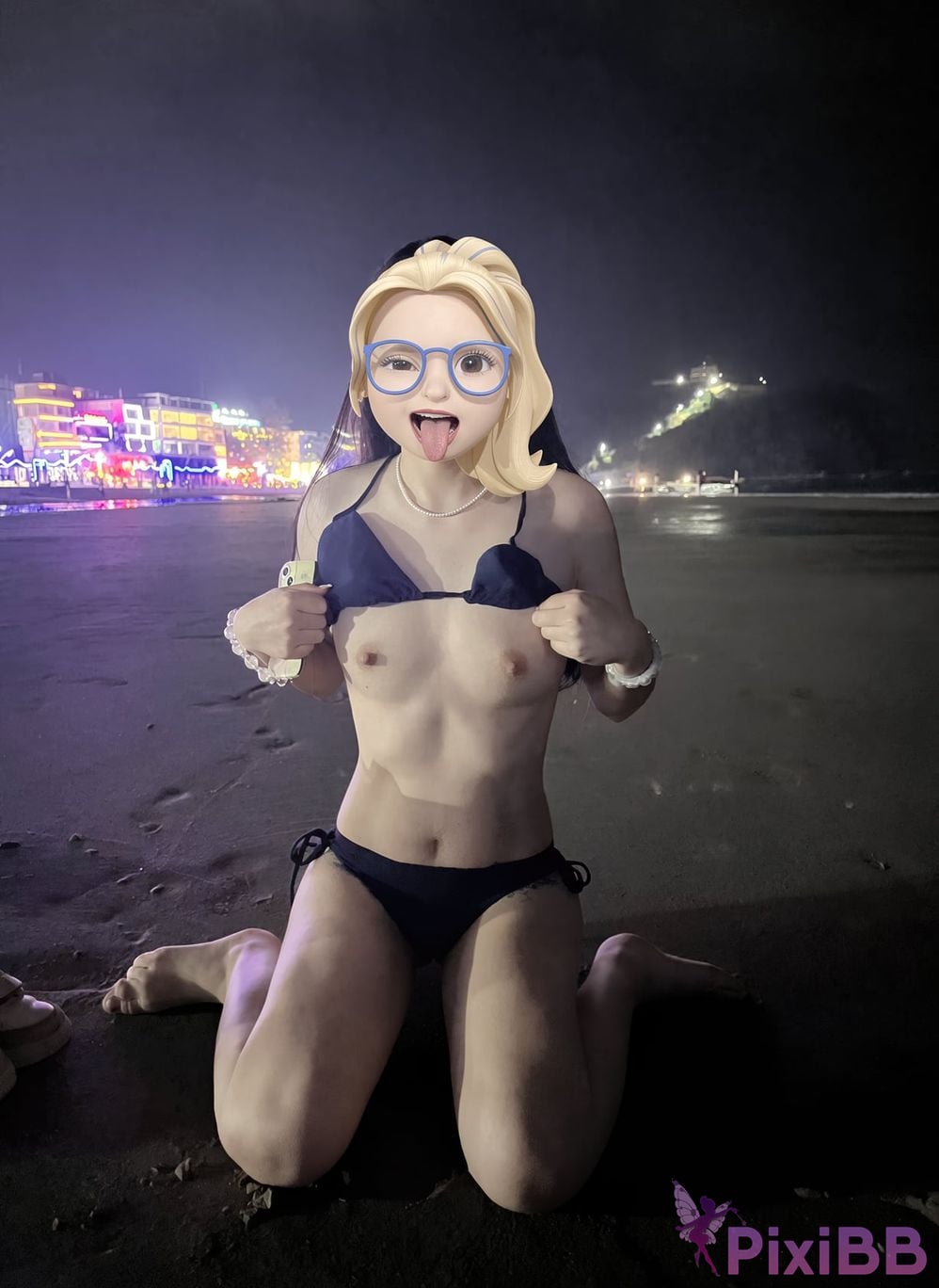 OtherXXX i Bread sheep Small breasts loli Private outdoor exposure PixiBB.COM 103