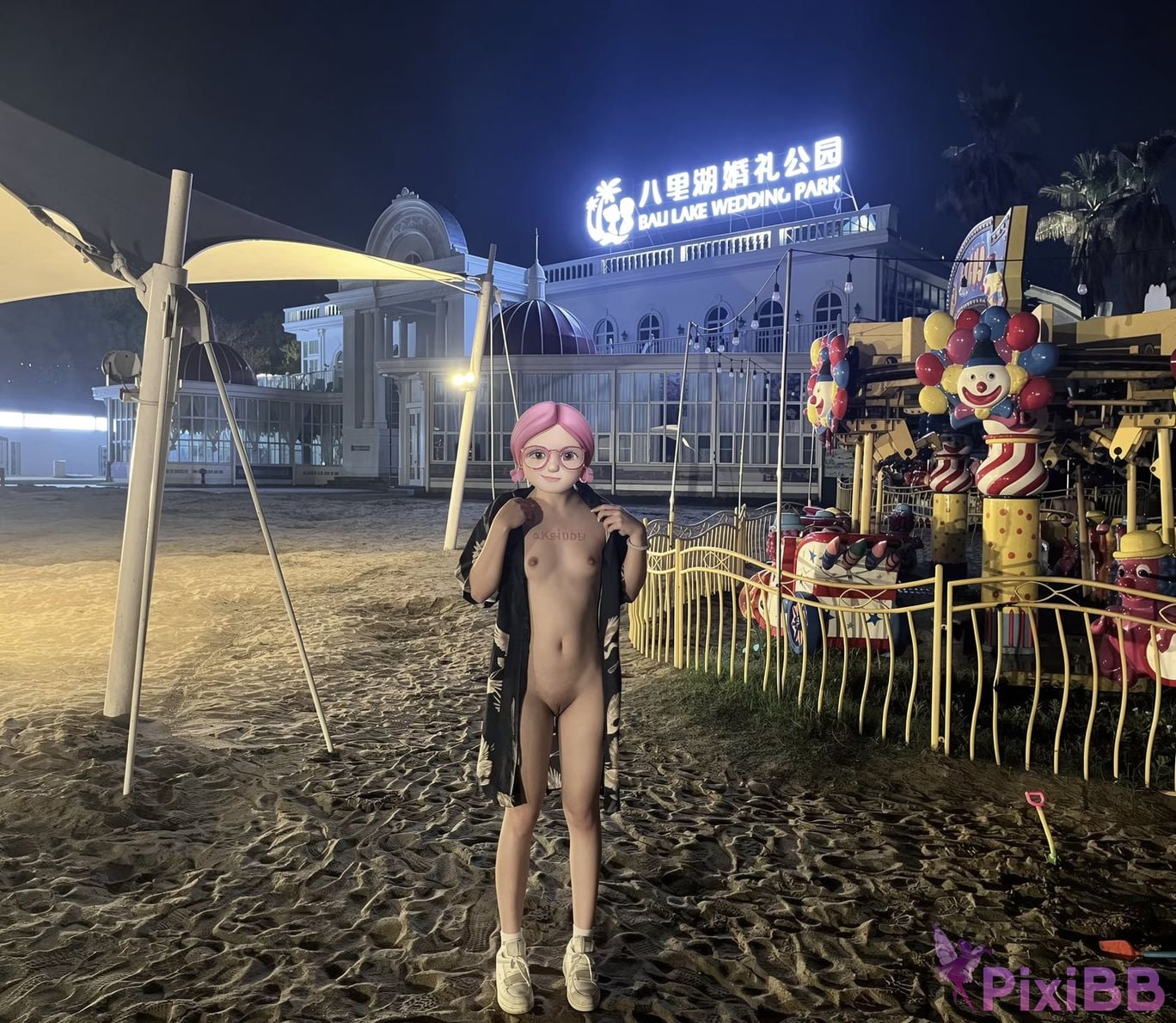 OtherXXX i Bread sheep Small breasts loli Private outdoor exposure PixiBB.COM 126