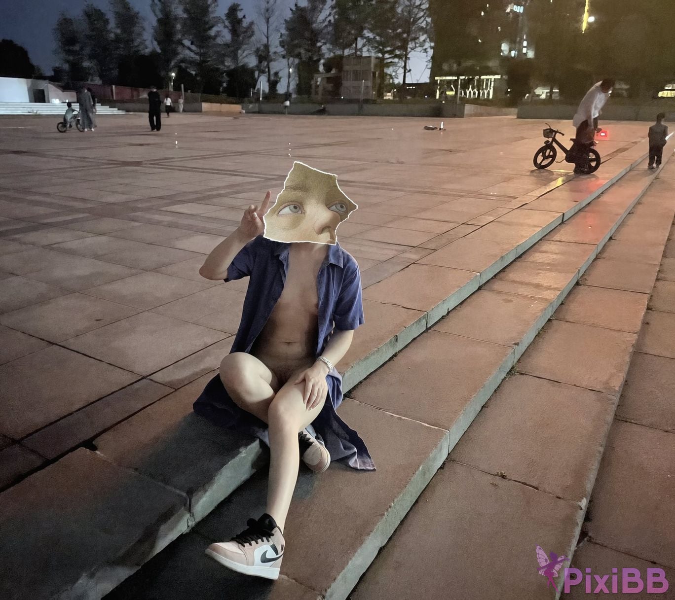 OtherXXX i Bread sheep Small breasts loli Private outdoor exposure PixiBB.COM 131