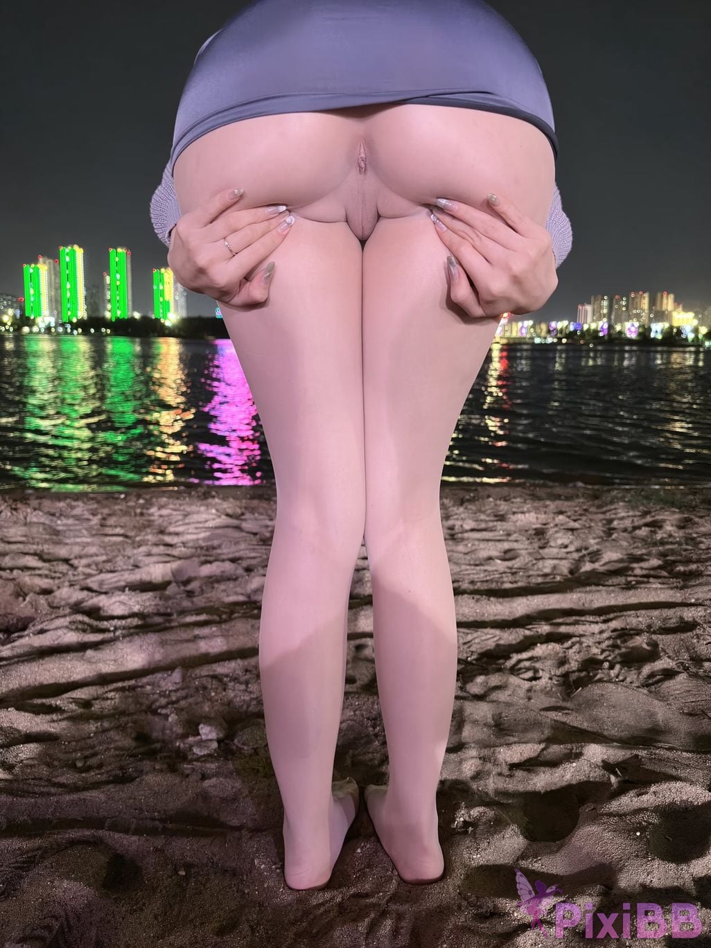 OtherXXX i Bread sheep Small breasts loli Private outdoor exposure PixiBB.COM 204