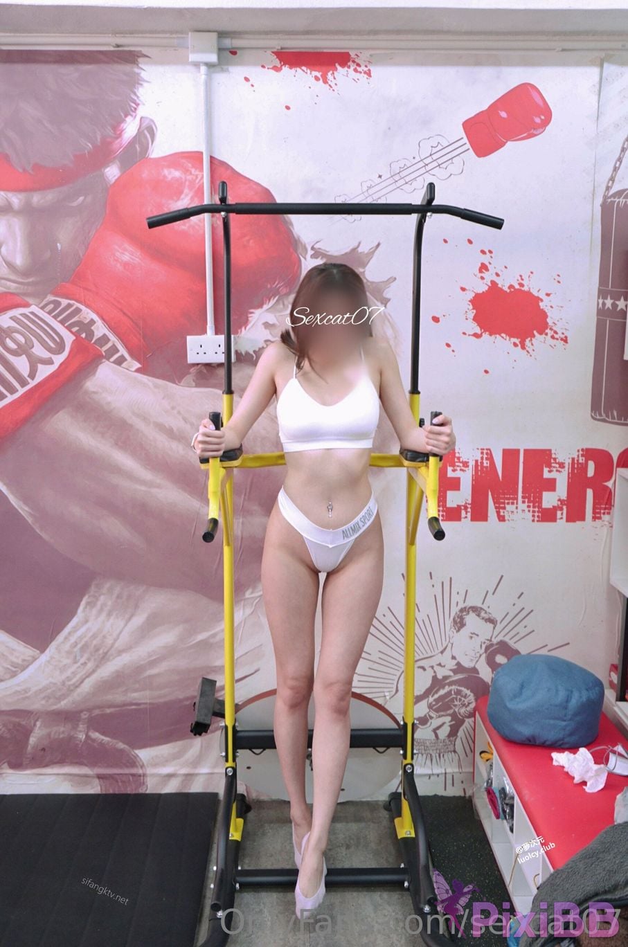 OtherXXX Sexcat sexy cat OF The ultimate cuckold hotwife Big sex in the gym 6P Melee PixiBB.COM 051
