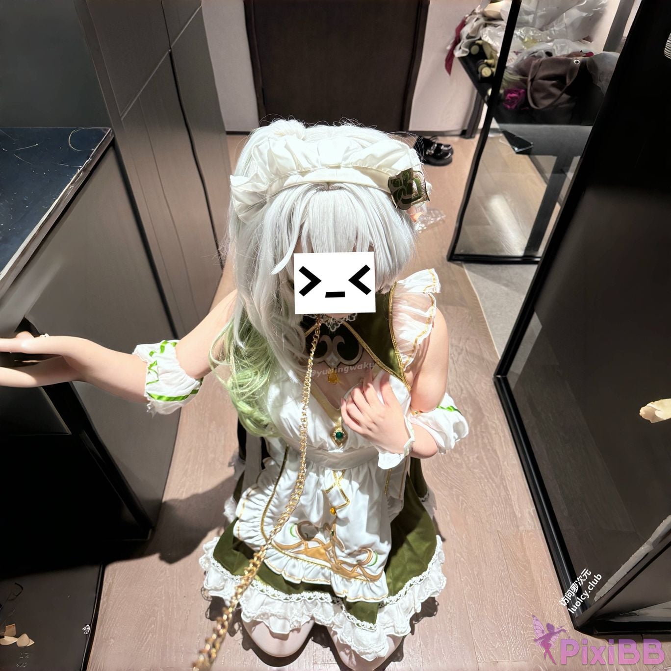OtherXXX Daidai little pink steamed buns Cos Big tits white tiger loli The best welfare girl PixiBB.COM 003