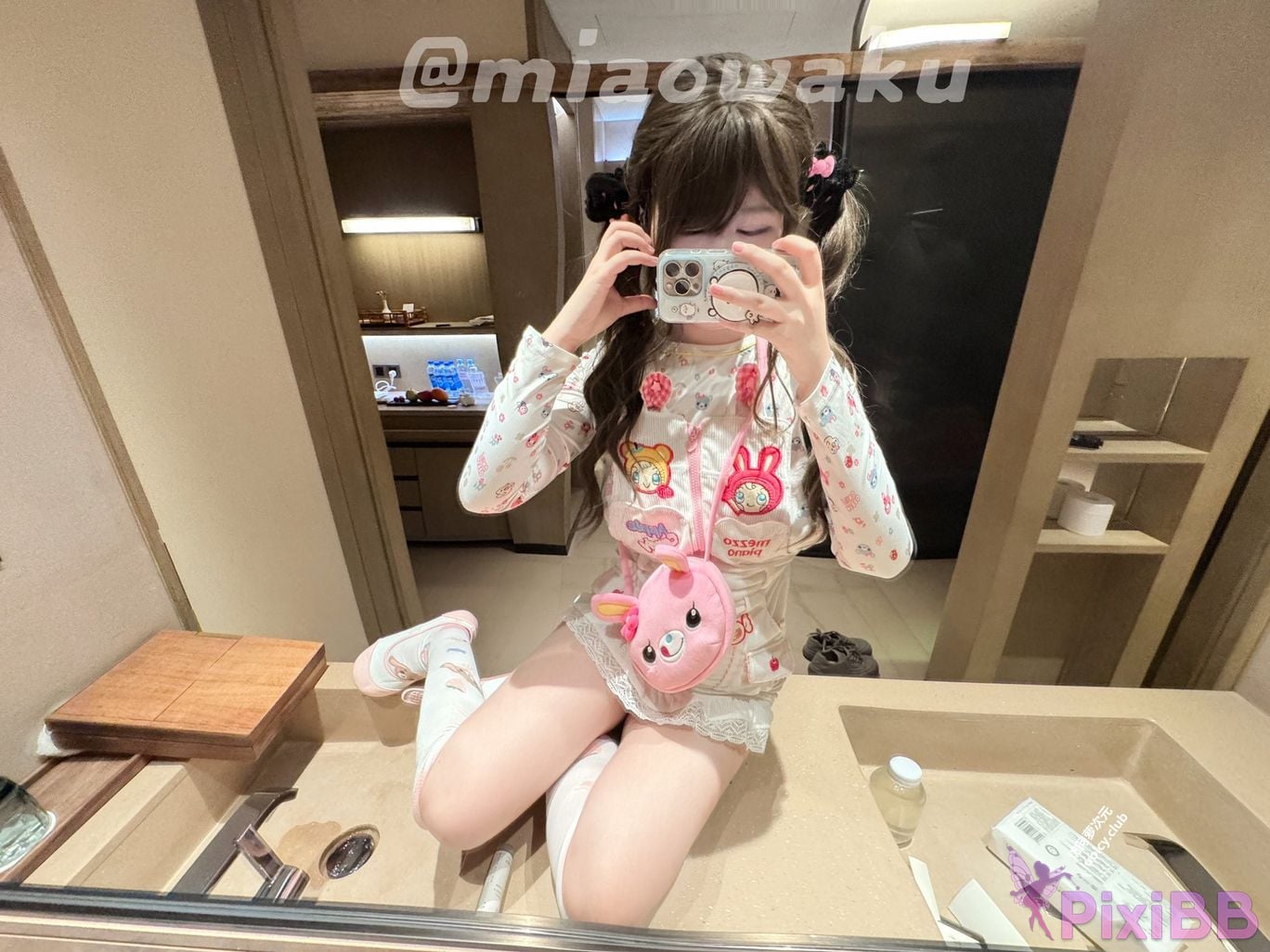 OtherXXX Daidai little pink steamed buns Cos Big tits white tiger loli The best welfare girl PixiBB.COM 015