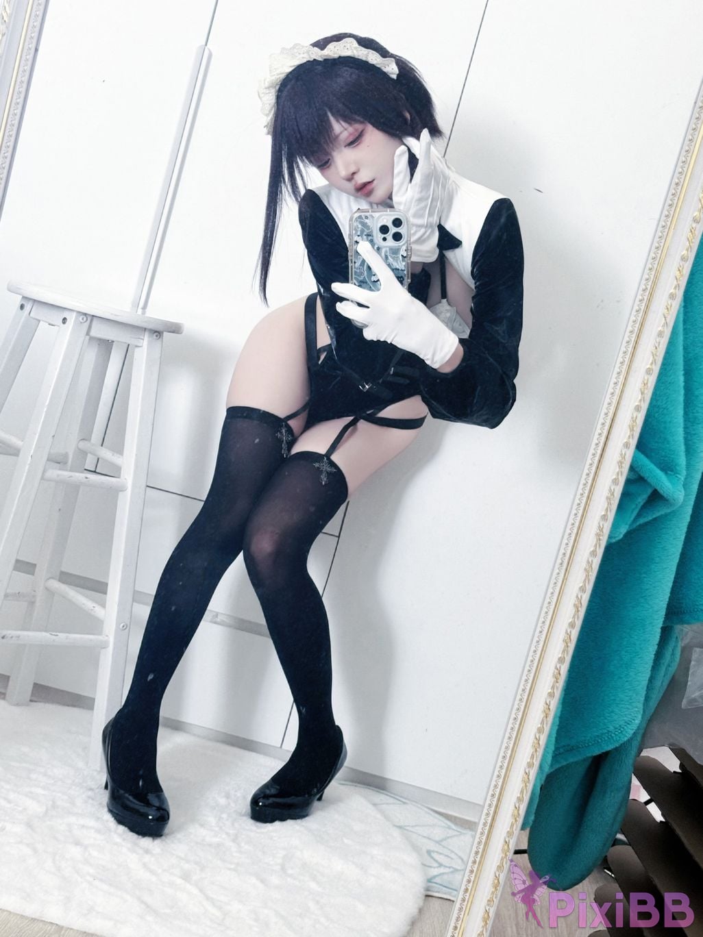 Cosplayer Zhiyue Etsu ko Rebellious Maid PixiBB.COM 006