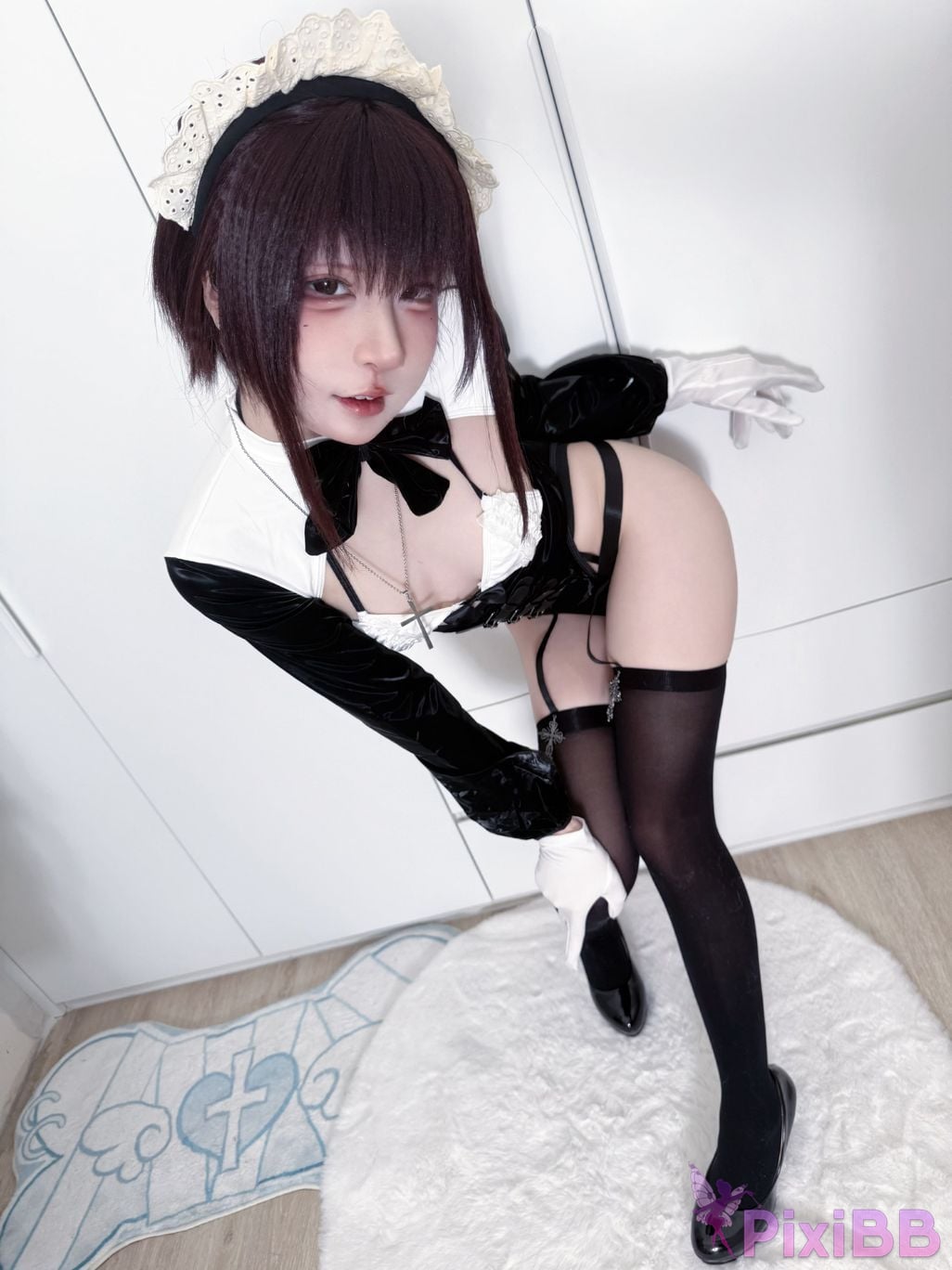 Cosplayer Zhiyue Etsu ko Rebellious Maid PixiBB.COM 035