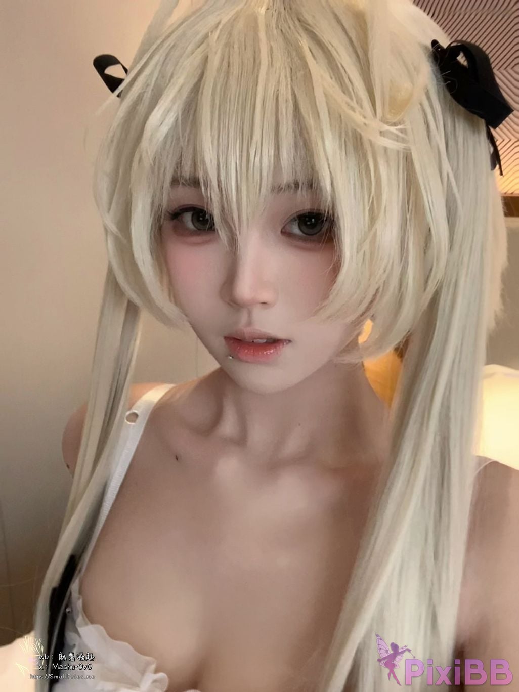 Cosplayer Mochi is delicious emptiness of fate overnight stay PixiBB.COM 059
