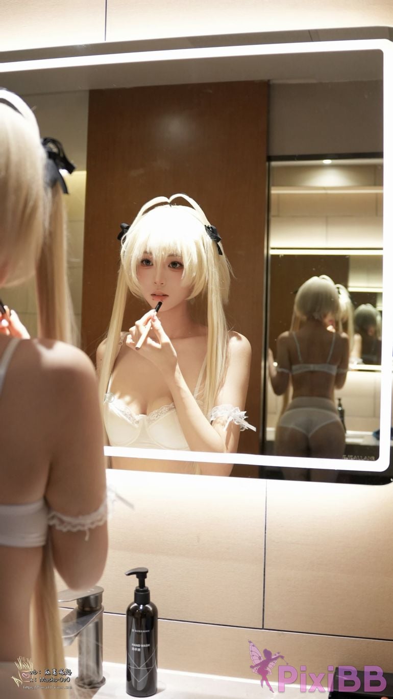 Cosplayer Mochi is delicious emptiness of fate overnight stay PixiBB.COM 077