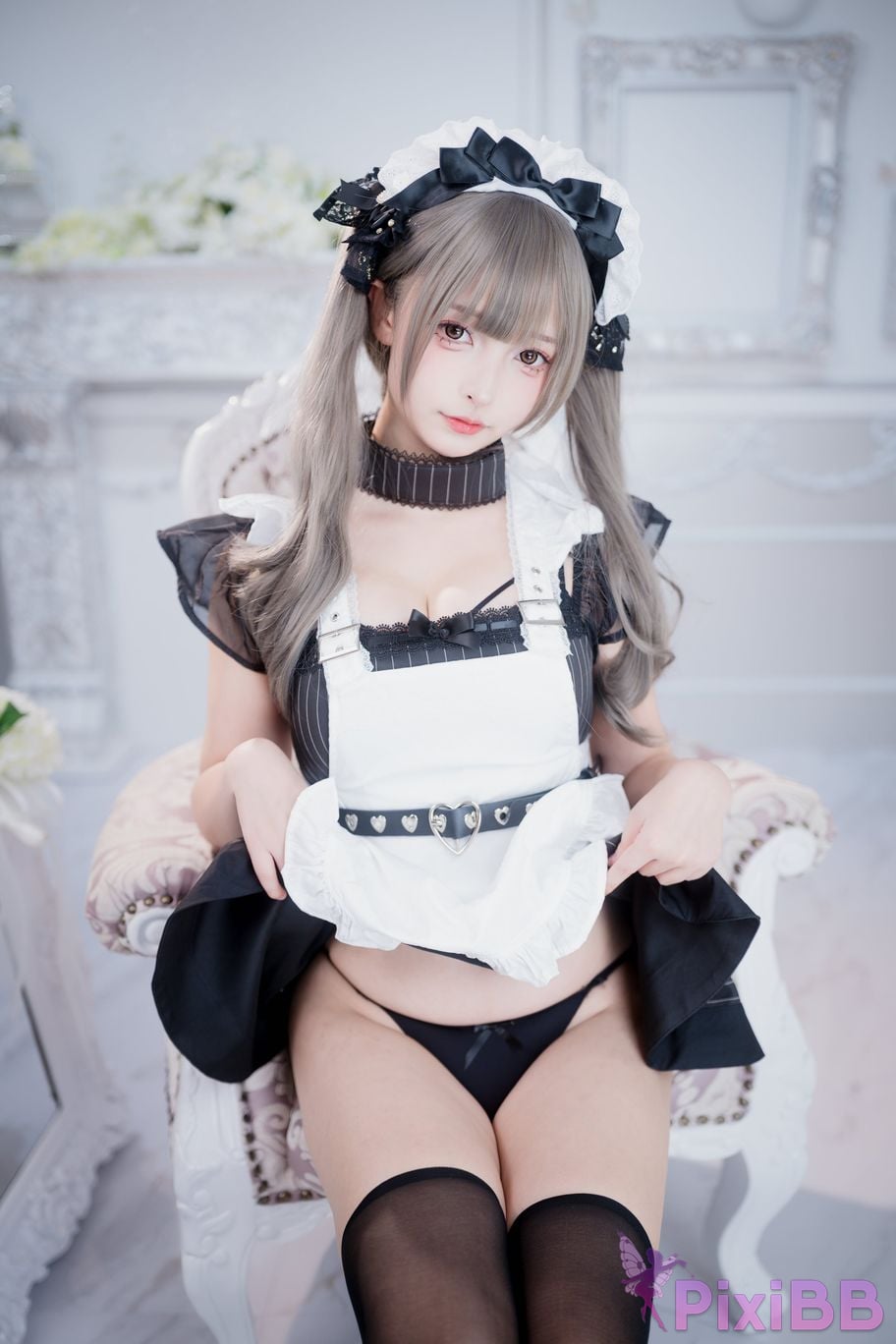 Cosplayer Kagurazaka Midwinter Delusional Maid PixiBB.COM 017