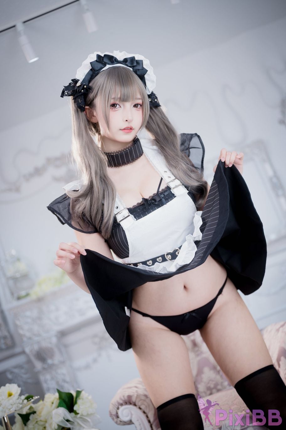 Cosplayer Kagurazaka Midwinter Delusional Maid PixiBB.COM 022