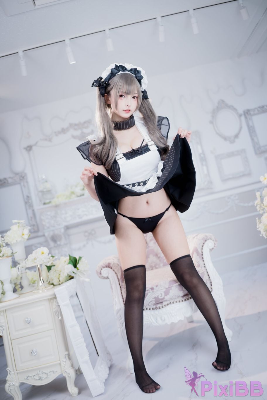 Cosplayer Kagurazaka Midwinter Delusional Maid PixiBB.COM 024