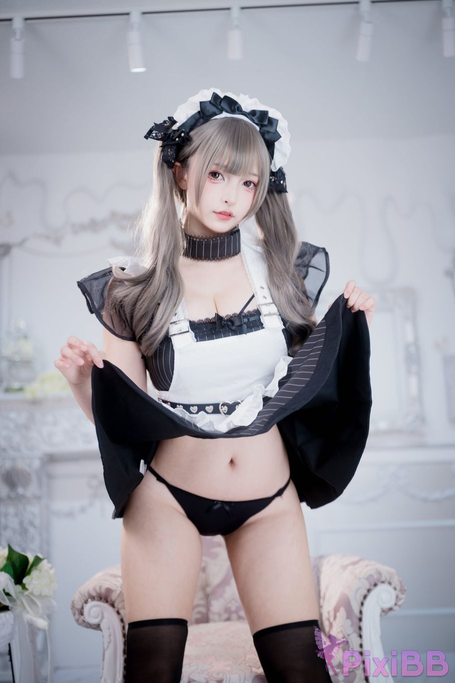 Cosplayer Kagurazaka Midwinter Delusional Maid PixiBB.COM 025
