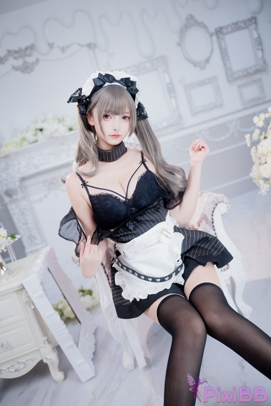 Cosplayer Kagurazaka Midwinter Delusional Maid PixiBB.COM 047
