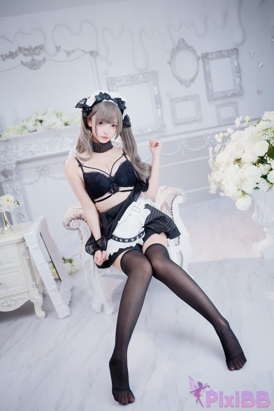 Cosplayer Kagurazaka Midwinter Delusional Maid PixiBB.COM 048