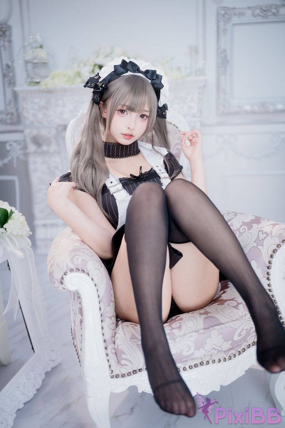 Cosplayer Kagurazaka Midwinter Delusional Maid PixiBB.COM 056