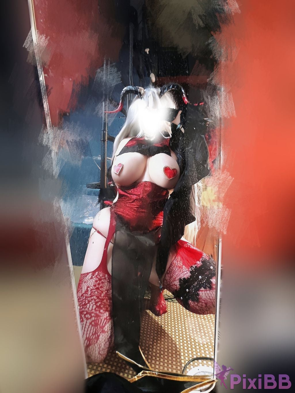 Cosplayer Cheesecake Custard azur lane Egil privately owned PixiBB.COM 027