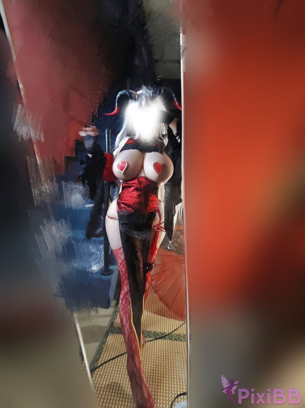 Cosplayer Cheesecake Custard azur lane Egil privately owned PixiBB.COM 028