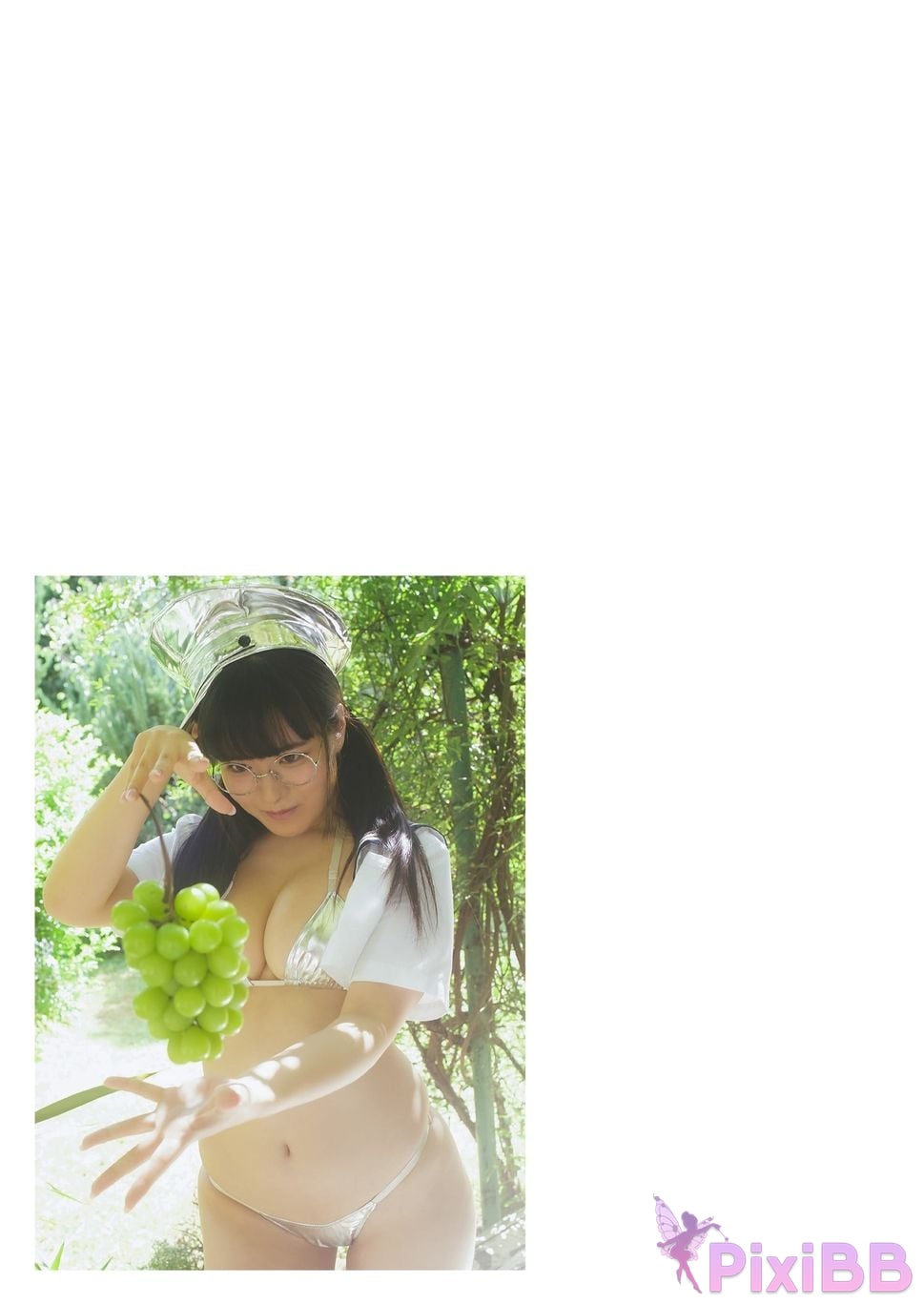 Japanese Idol Shinonome Umi Digital only YJ PHOTO BOOK collection fruit and glasses PixiBB.COM 009