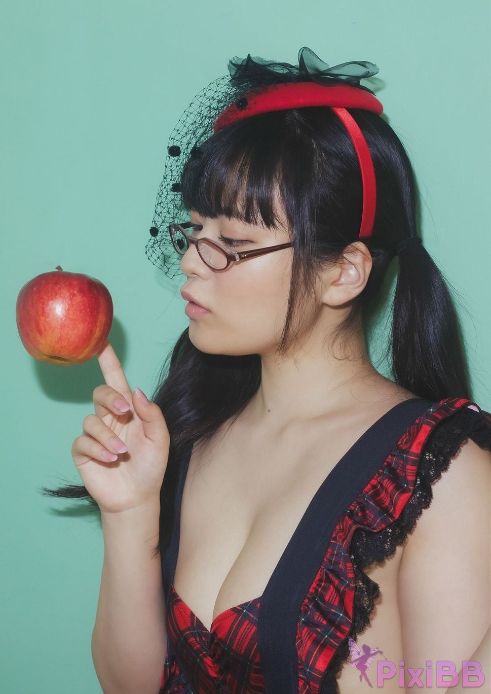 Japanese Idol Shinonome Umi Digital only YJ PHOTO BOOK collection fruit and glasses PixiBB.COM 043