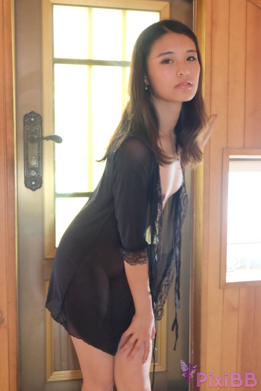 Private Photoshoot Bingbing The beautiful and long legged lady Full scale set PixiBB.COM 103