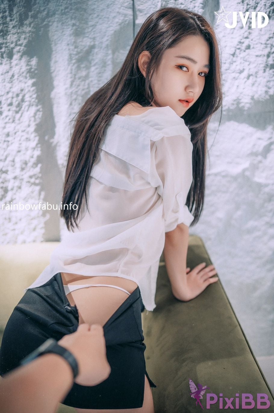 JVID Bingbing Sexy long legged female secretary PixiBB.COM 010