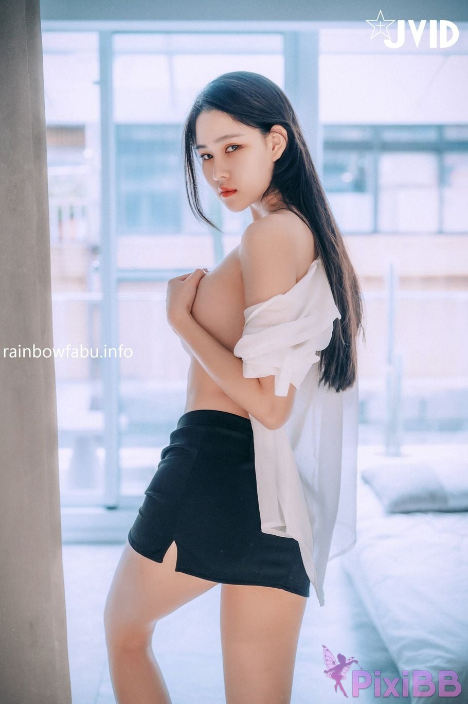JVID Bingbing Sexy long legged female secretary PixiBB.COM 019