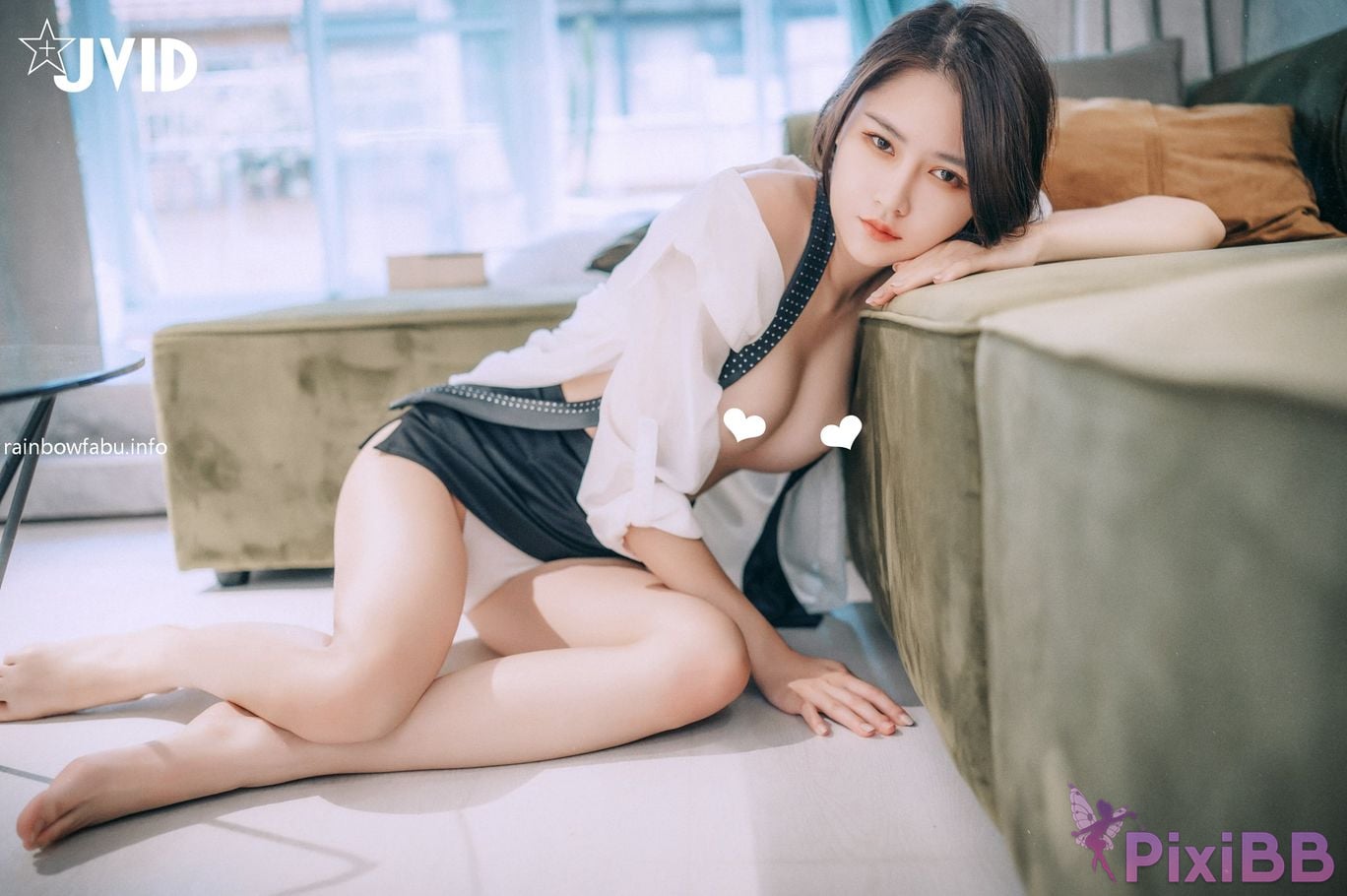 JVID Bingbing Sexy long legged female secretary PixiBB.COM 033