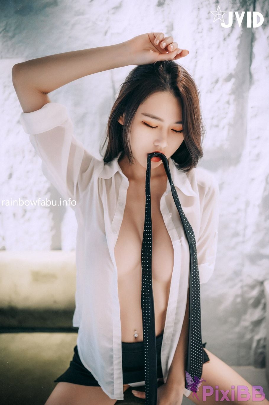 JVID Bingbing Sexy long legged female secretary PixiBB.COM 053