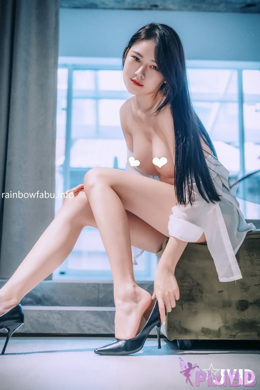 JVID Bingbing Sexy long legged female secretary PixiBB.COM 080