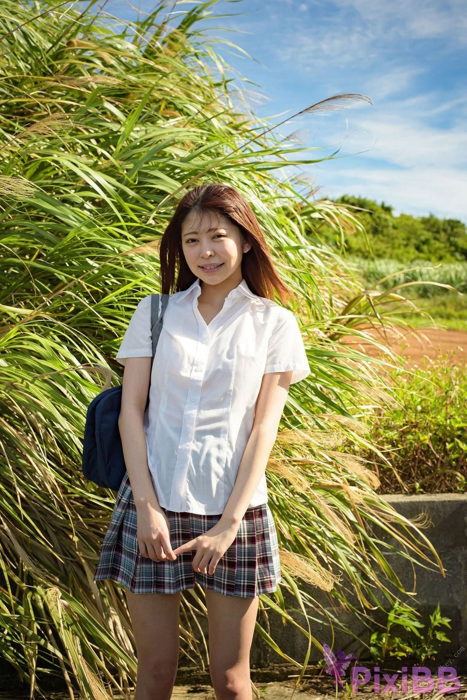 JP Mori Hinako Blue sky Blue PixiBB.COM 007