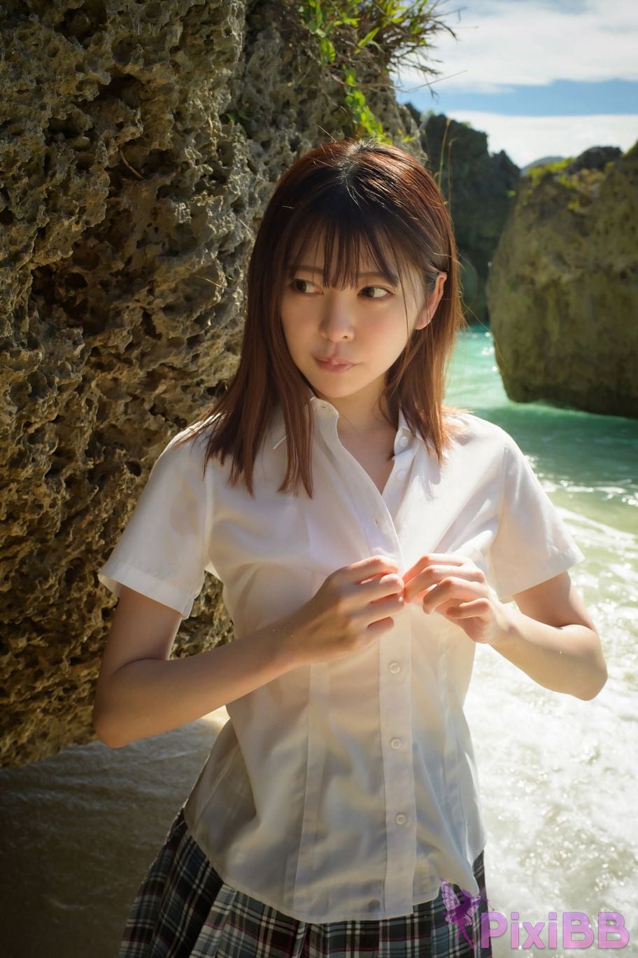JP Mori Hinako Blue sky Blue PixiBB.COM 023