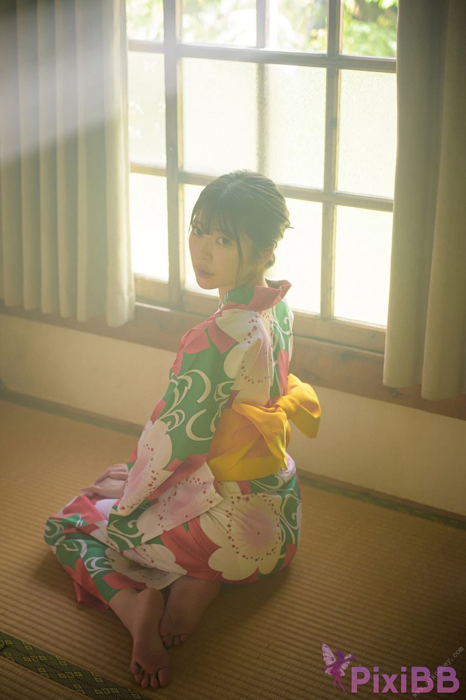 JP Mori Hinako Blue sky Blue PixiBB.COM 086