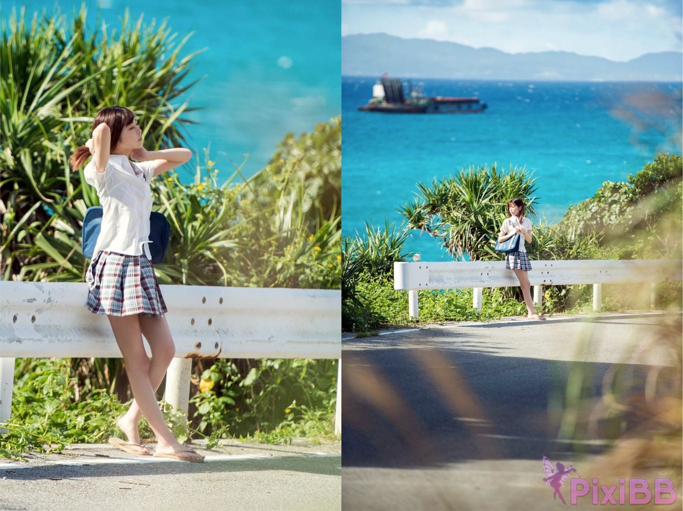 JP Mori Hinako Blue sky Blue PixiBB.COM 127