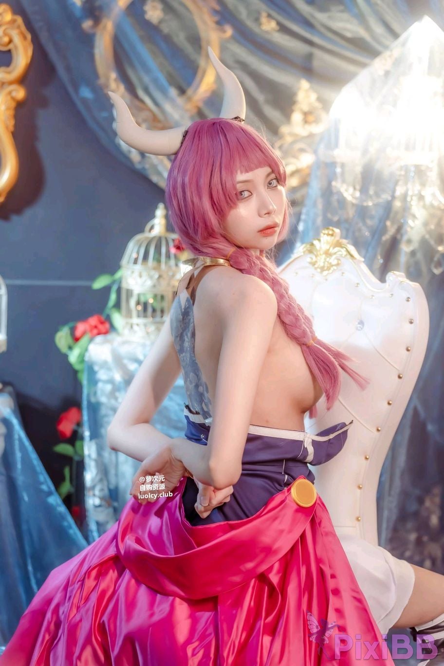Cosplayer Haruka Yunxi a wu la gei wo tuo diao shuang nv shen de mi kuai le shi guang PixiBB.COM 009