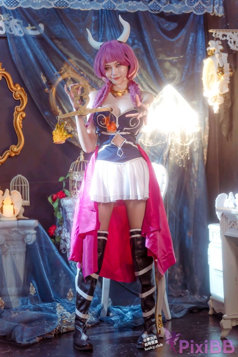 Cosplayer Haruka Yunxi a wu la gei wo tuo diao shuang nv shen de mi kuai le shi guang PixiBB.COM 016